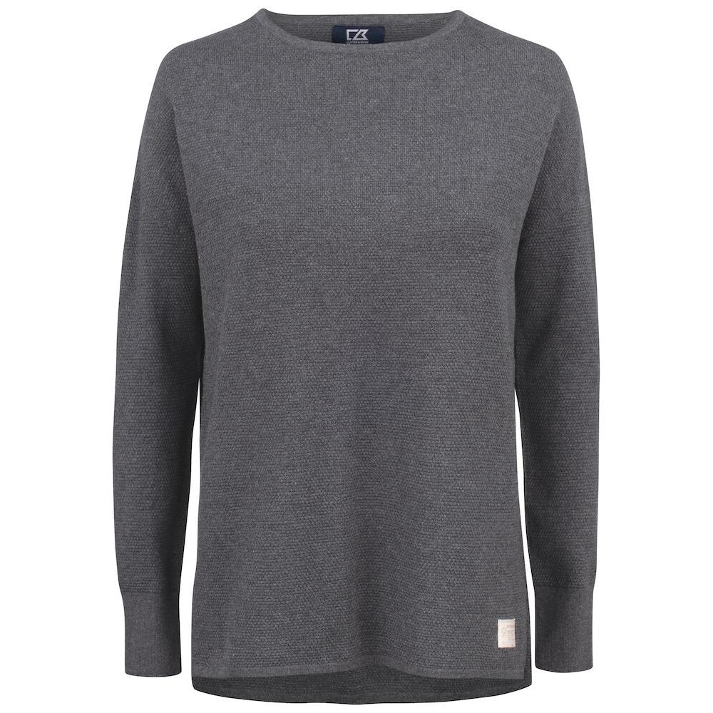 Carnation Sweater Women - Grey Melange - Image 1