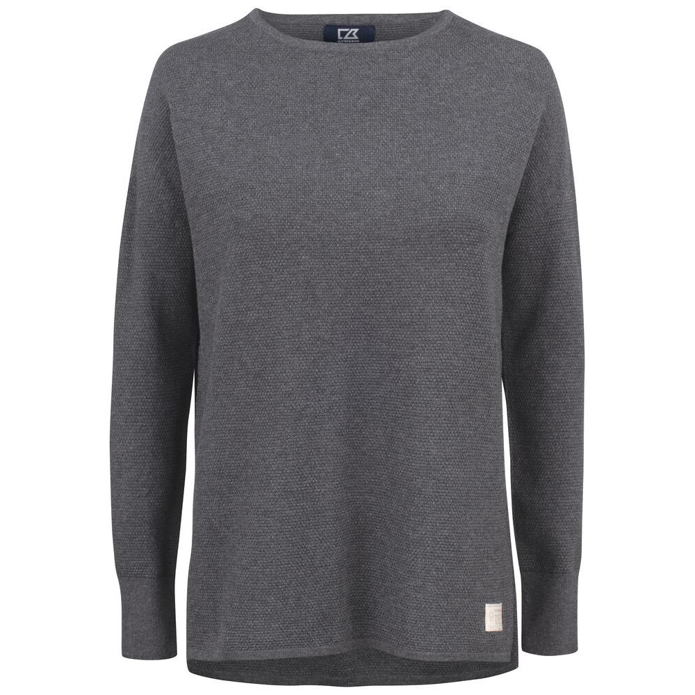 Carnation Sweater Women - Grey Melange - Image 1
