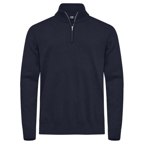 Oakville Half Zip Sweater Men - Dark Navy - Image 1
