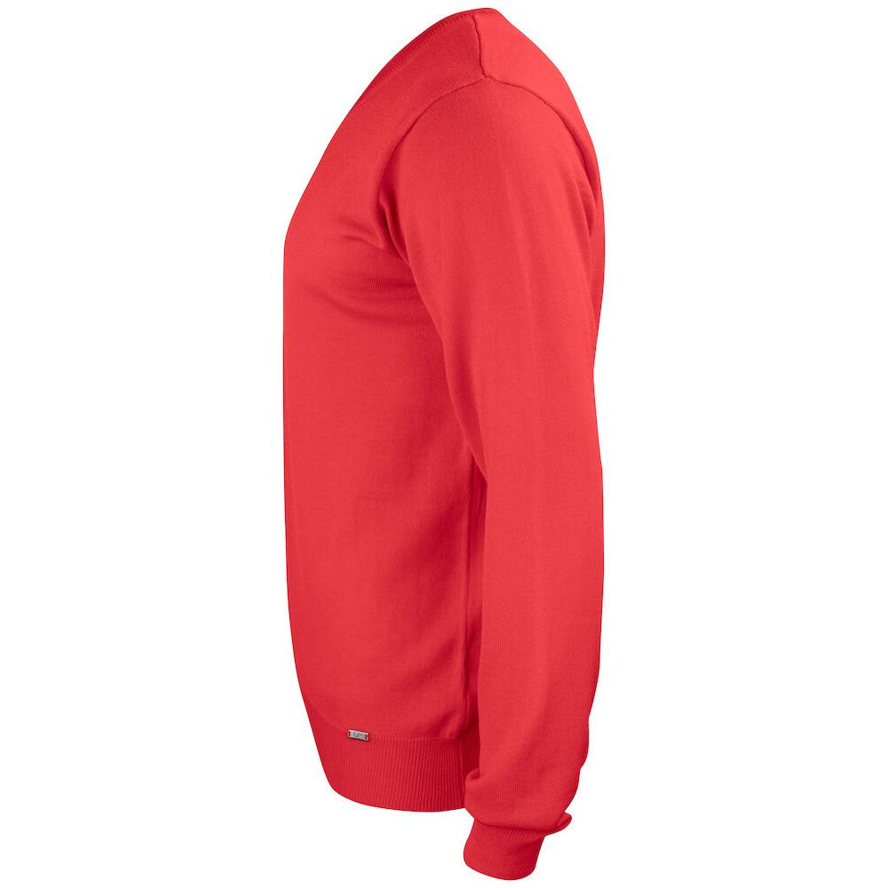 Everett V-neck Men - Red - Image 3