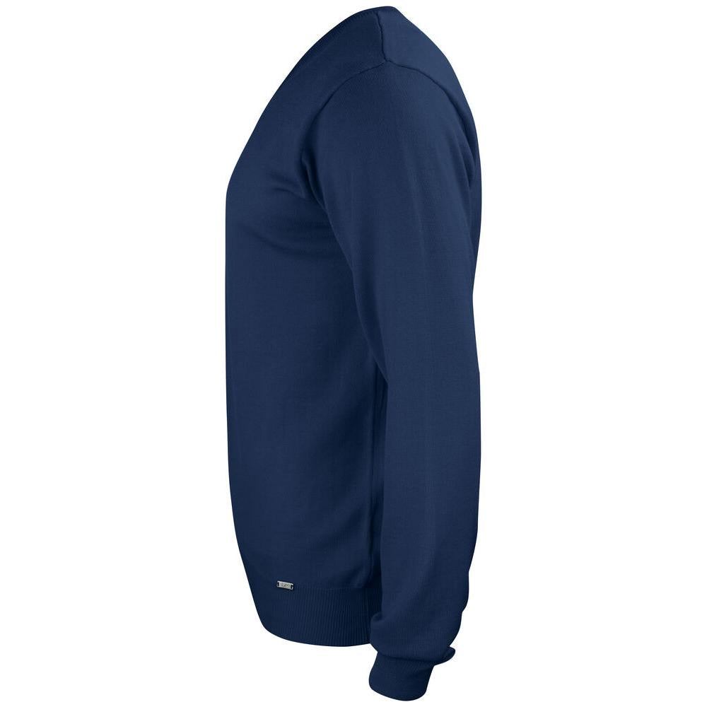 Everett V-neck Men - Dark Navy - Image 3