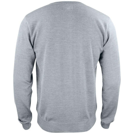 Everett V-neck Men - Grey Melange - Image 2