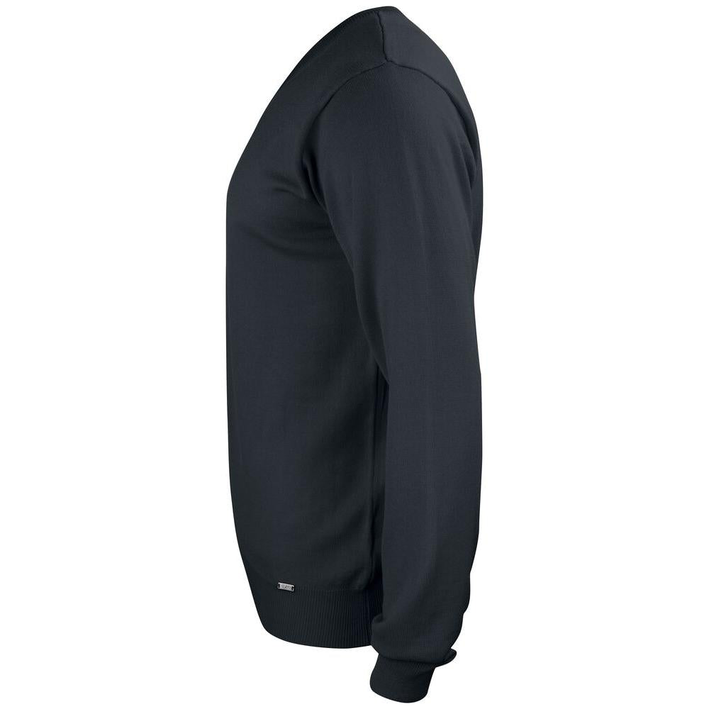 Everett V-neck Men - Black - Image 3