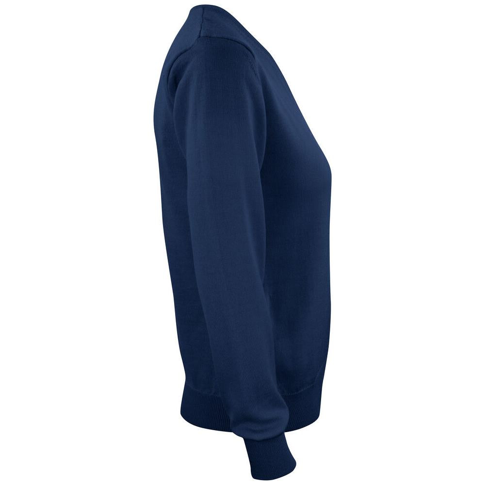 Everett V-neck Women - Dark Navy - Image 4