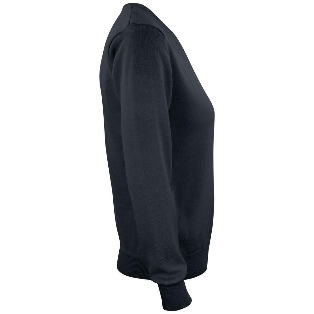 Everett V-neck Women - Black - Image 4