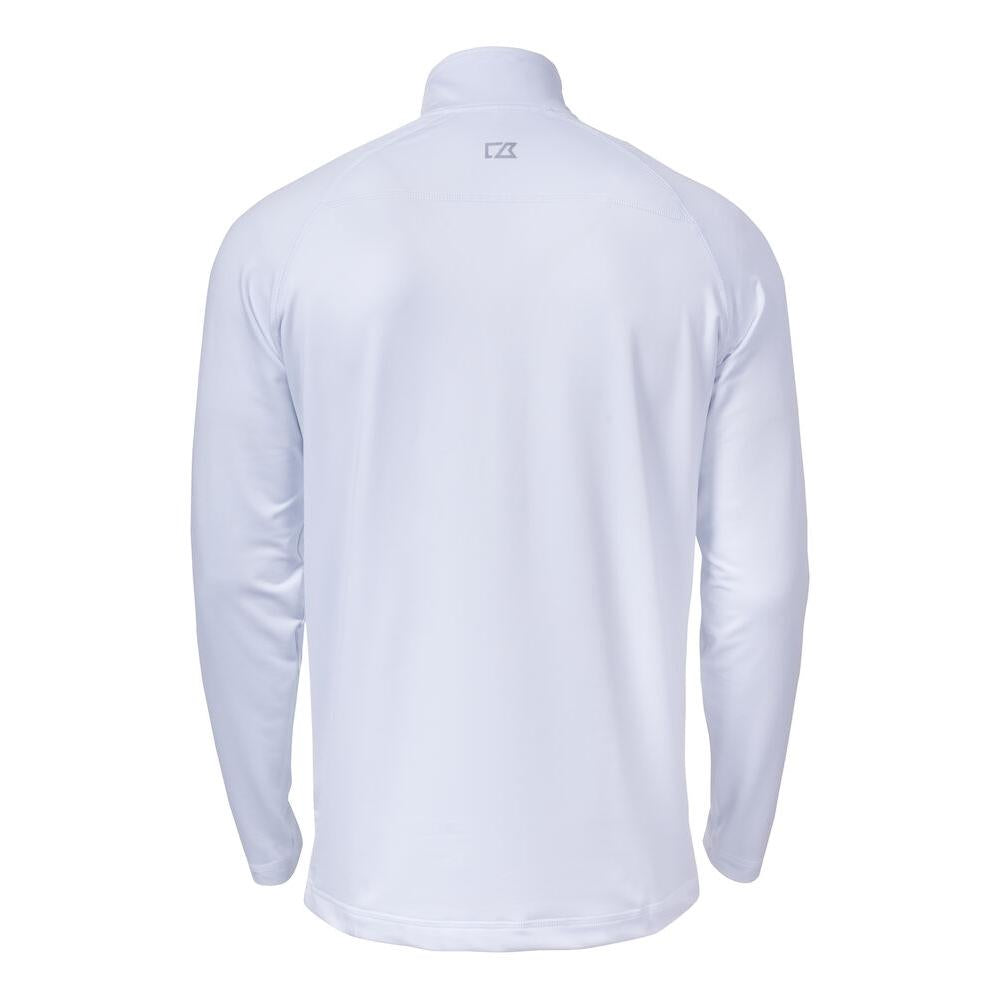 Coos Bay Half Zip Men - White - Image 2