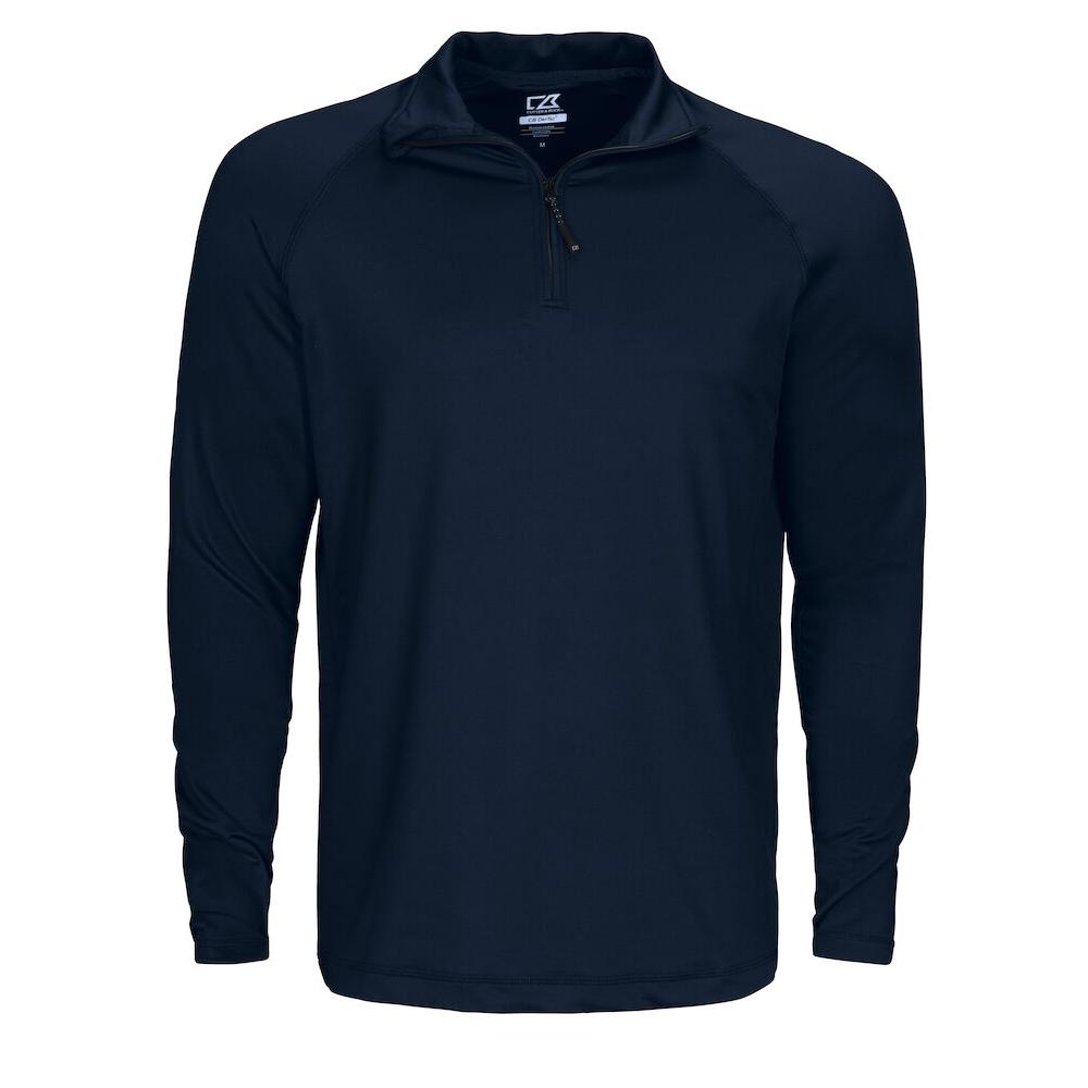 Coos Bay Half Zip Men - Dark Navy - Image 1