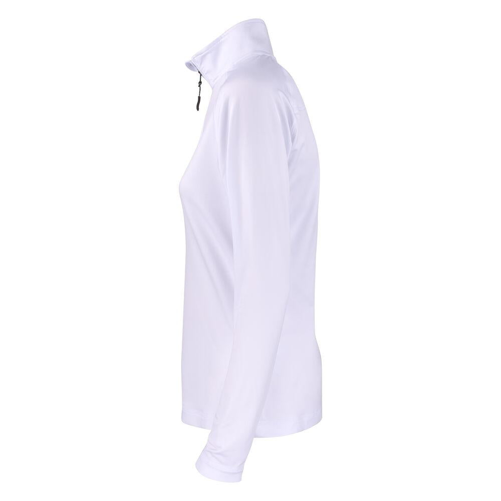 Coos Bay Half Zip Women - White - Image 3