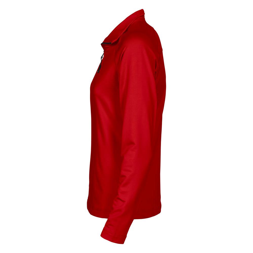 Coos Bay Half Zip Women - Red - Image 3