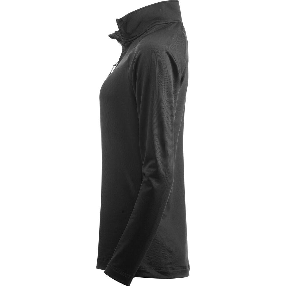 Coos Bay Half Zip Women - Black - Image 3