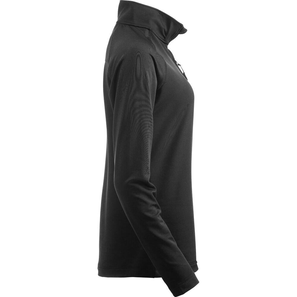 Coos Bay Half Zip Women - Black - Image 4
