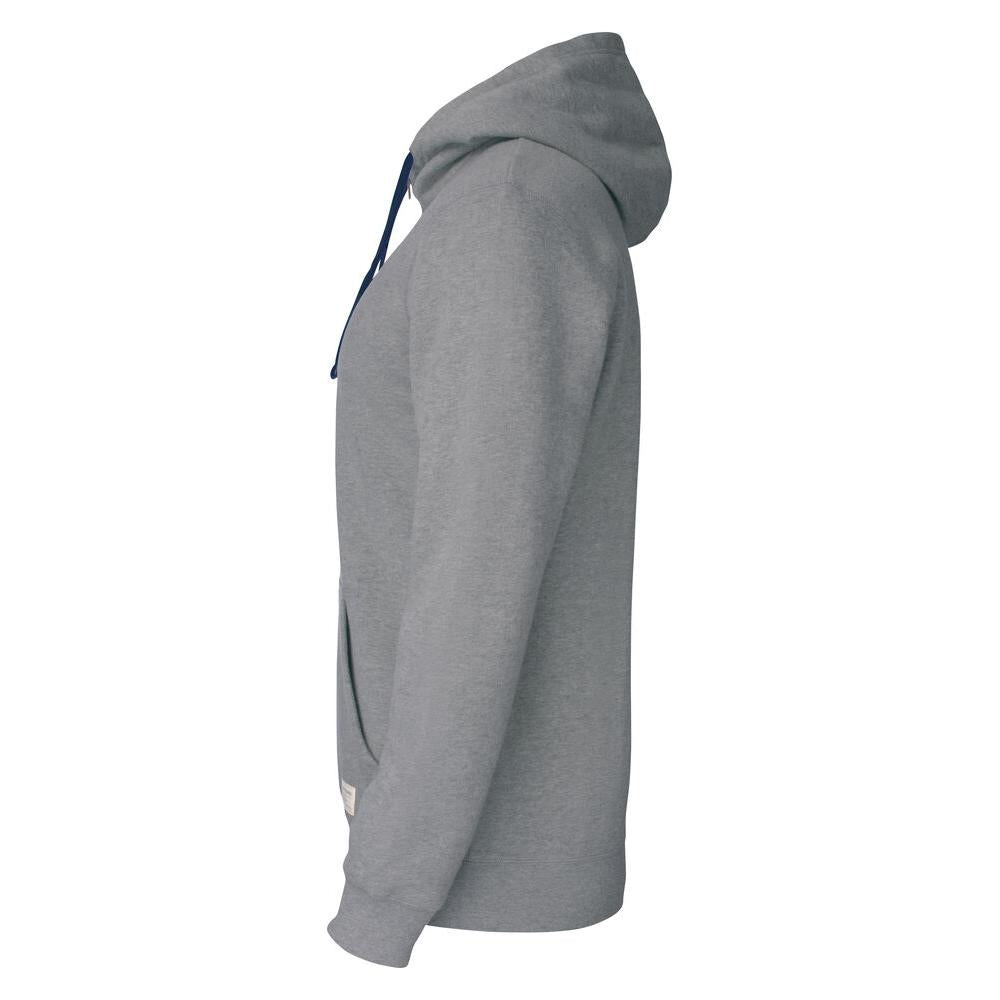 Twisp Hood Full Zip Men - Grey Melange - Image 3