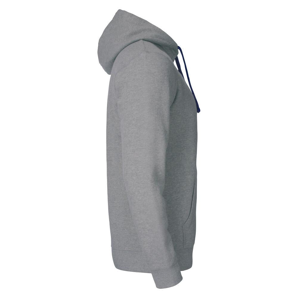 Twisp Hood Full Zip Men - Grey Melange - Image 4