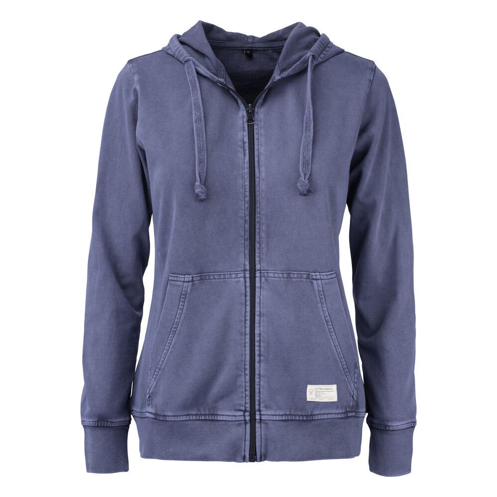Thorp Denim Hood FZ Women - Denim Blue - Image 1