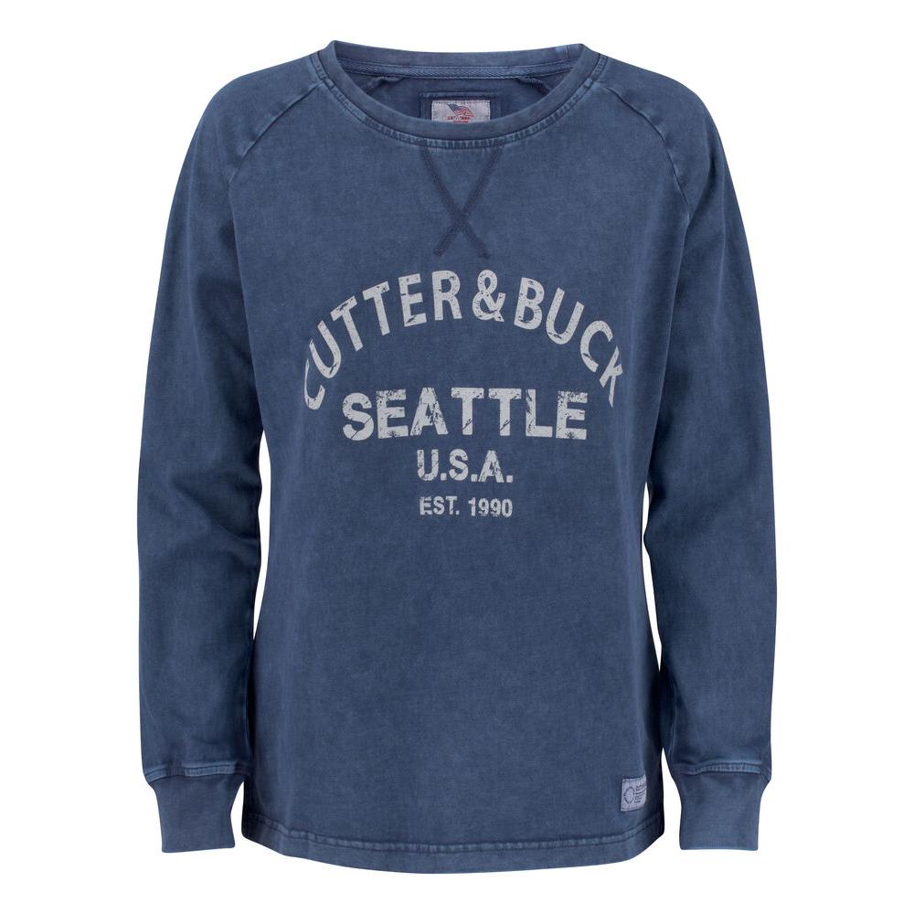 Thorp Denim Crew Women - Denim Blue - Image 1