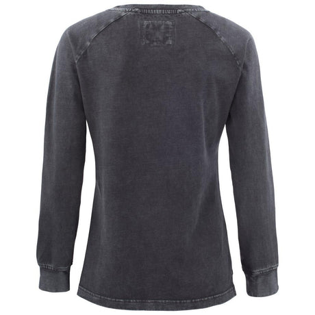 Thorp Denim Crew Women - Denim Black w.print - Image 2