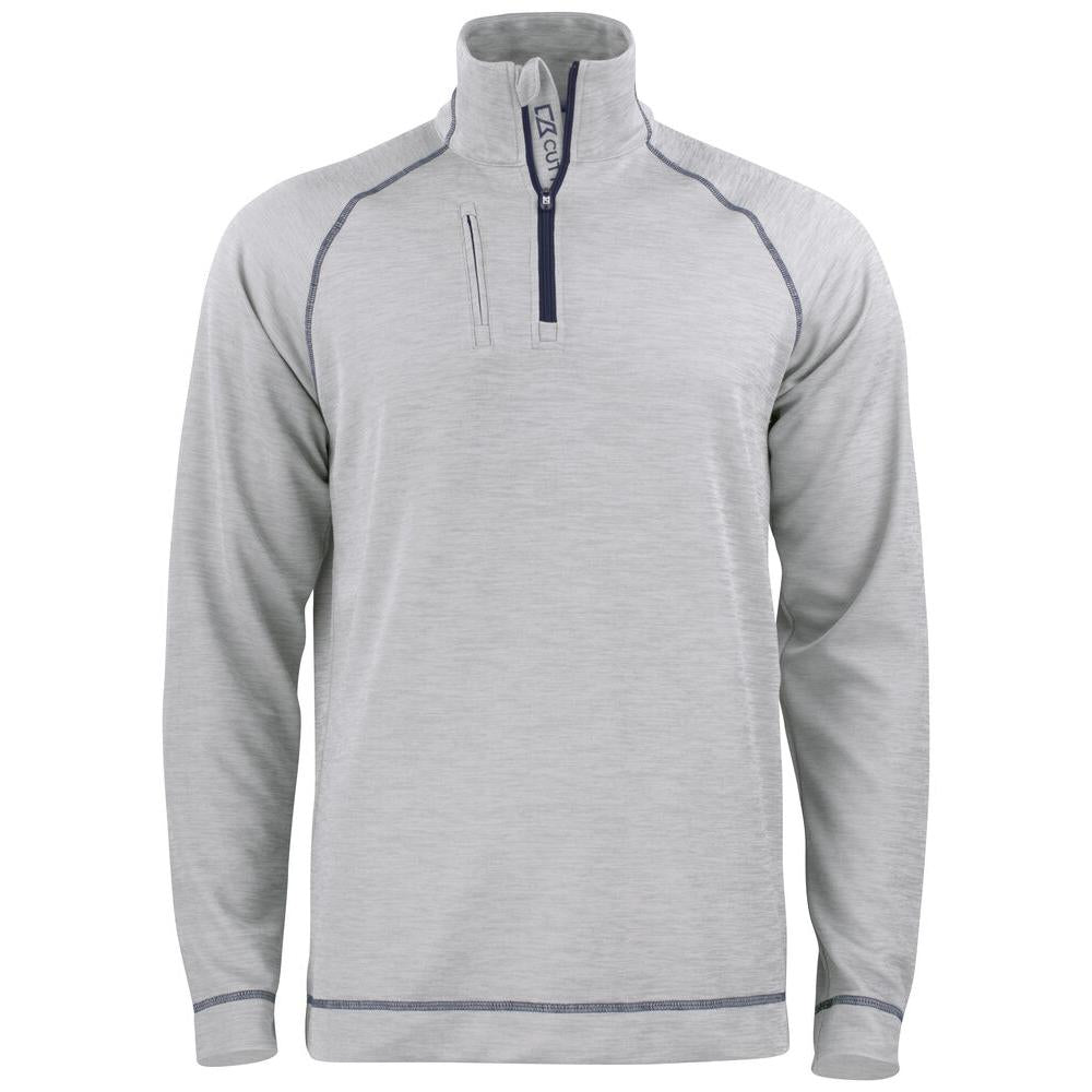 Chambers Half Zip Men - Grey Melange - Image 1