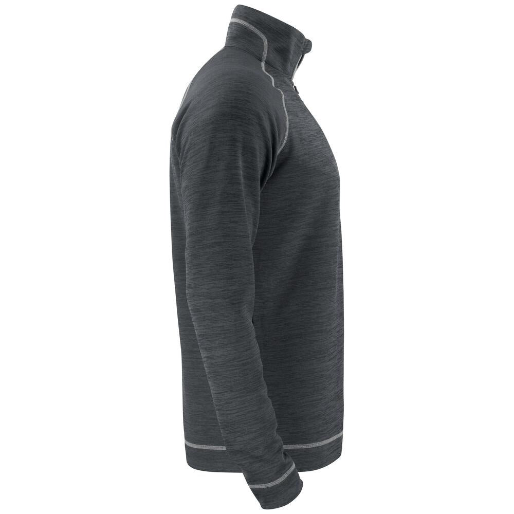 Chambers Half Zip Men - Anthracite Melange - Image 4
