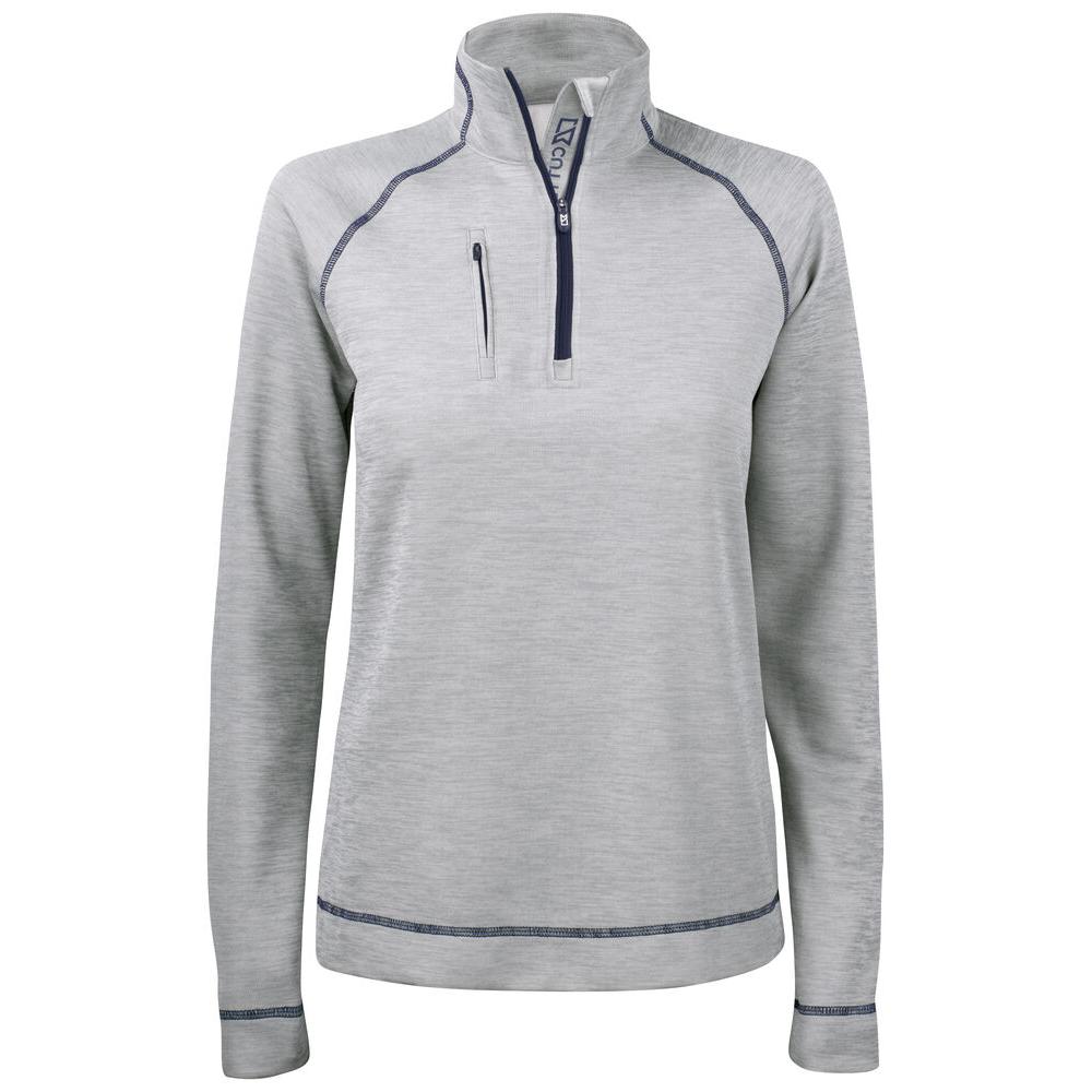 Chambers Half Zip Women - Grey Melange - Image 1