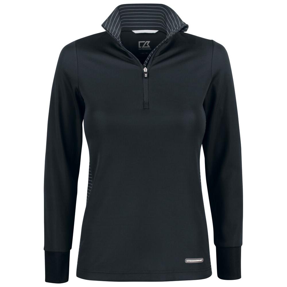 Traverse Half Zip Women - Black - Image 1