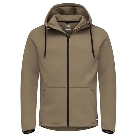 Pemberton Hood Full Zip Men - Khaki - Image 1