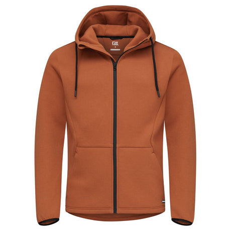Pemberton Hood Full Zip Men - Orange Rust - Image 1