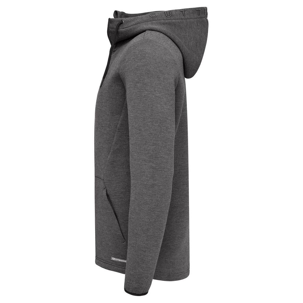 Pemberton Hood Full Zip Men - Anthracite Melange - Image 3