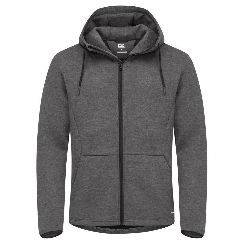 Pemberton Hood Full Zip Men - Anthracite Melange - Image 1
