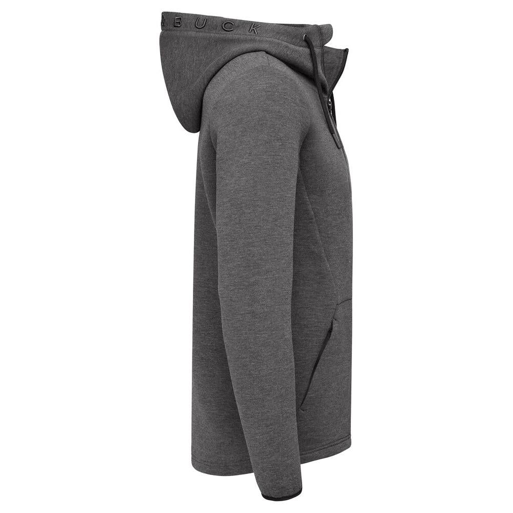 Pemberton Hood Full Zip Men - Anthracite Melange - Image 4