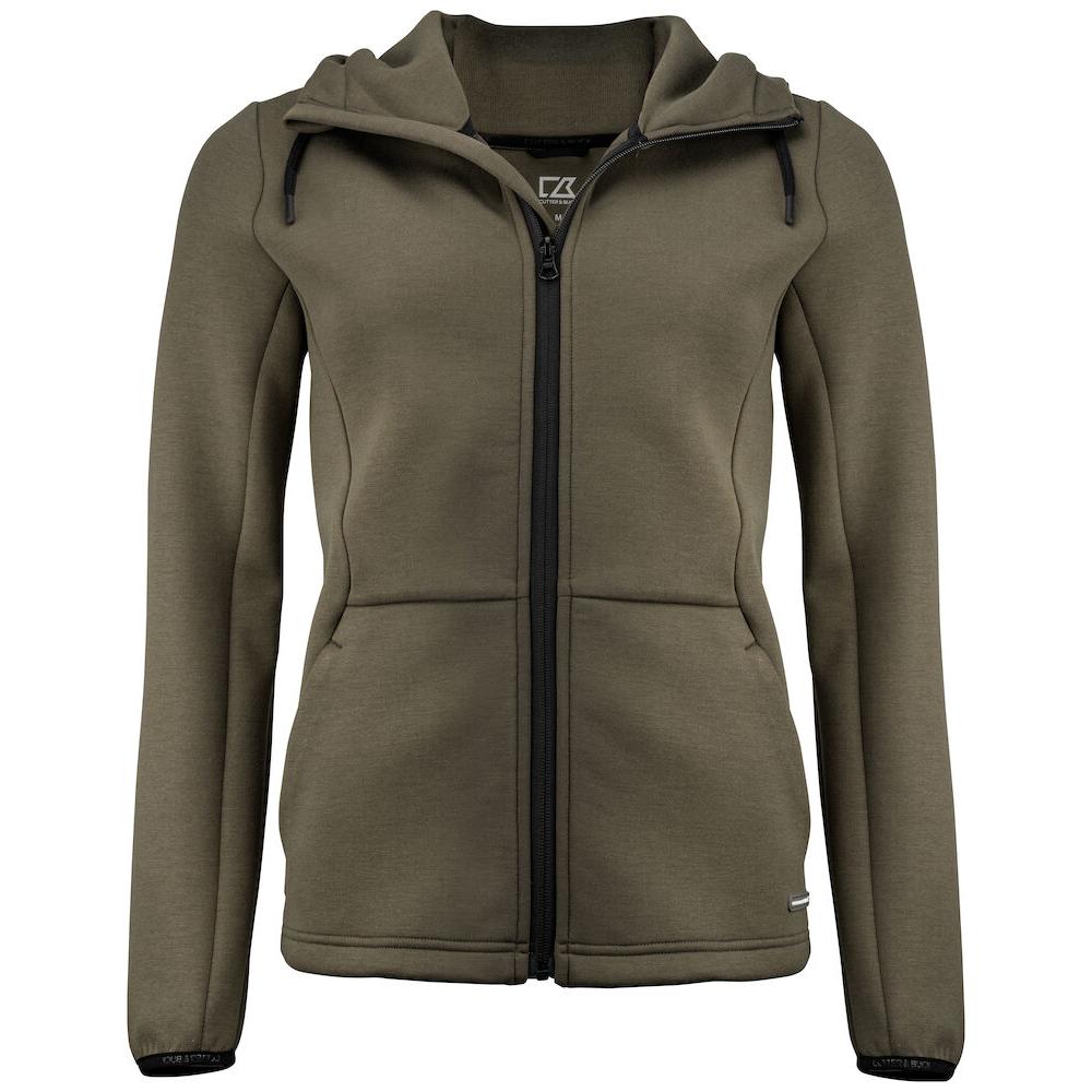 Pemberton Hood Full Zip Women - Ivy Green - Image 1