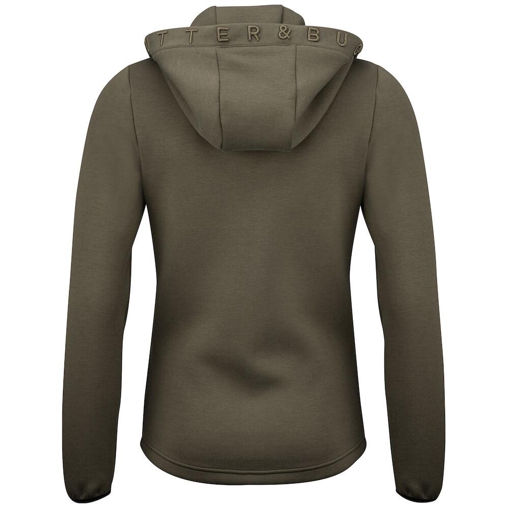 Pemberton Hood Full Zip Women - Ivy Green - Image 2