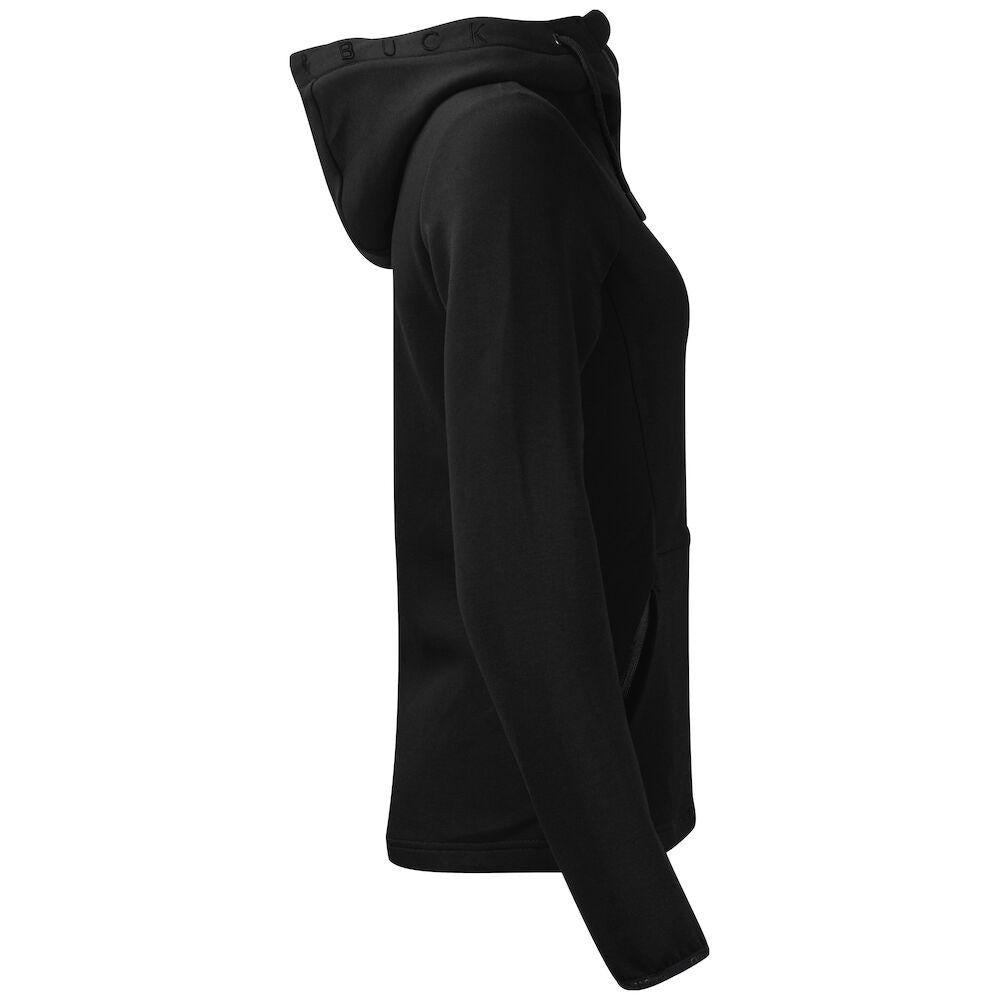 Pemberton Hood Full Zip Women - Black - Image 4
