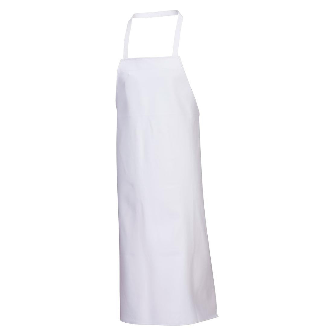 Food Industry Apron - White