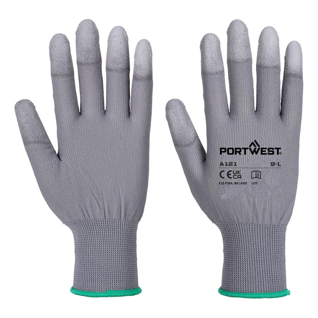 PU Fingertip Glove - Grey