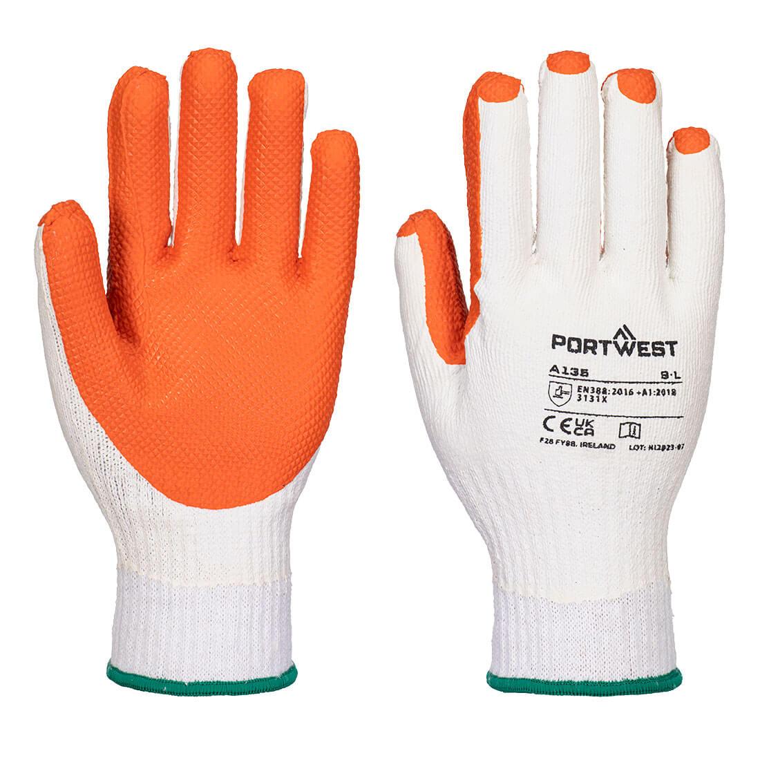 Tough Grip Glove - Yellow/Orange