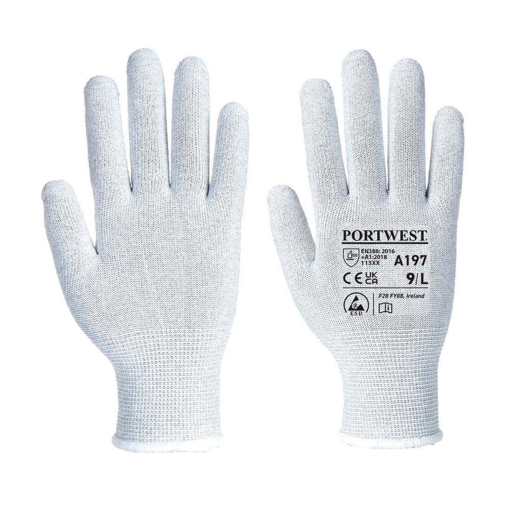Antistatic Shell Glove - Grey