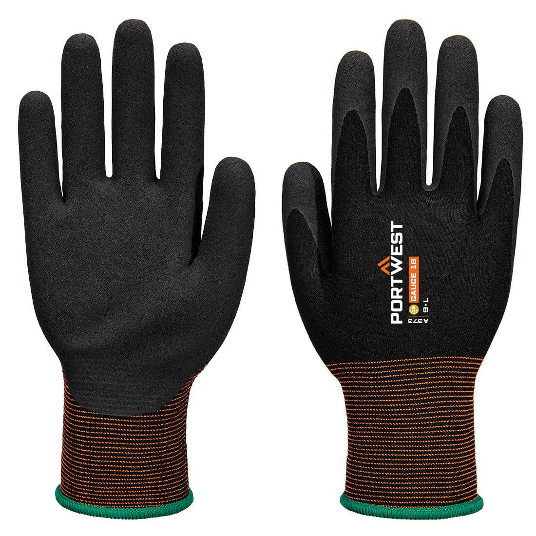 GP Grip 18 Latex Sandy Glove - Black