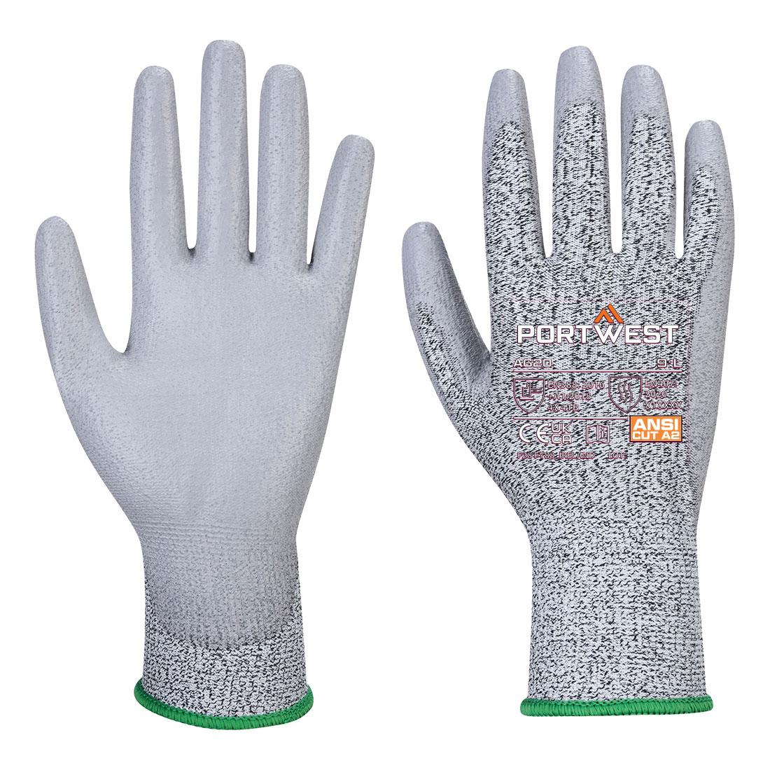 Cut B13 PU Glove - Grey
