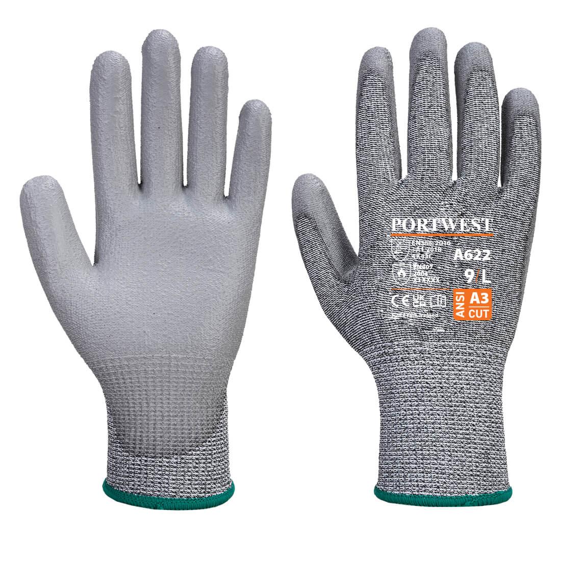 Cut C13 PU Glove - Grey