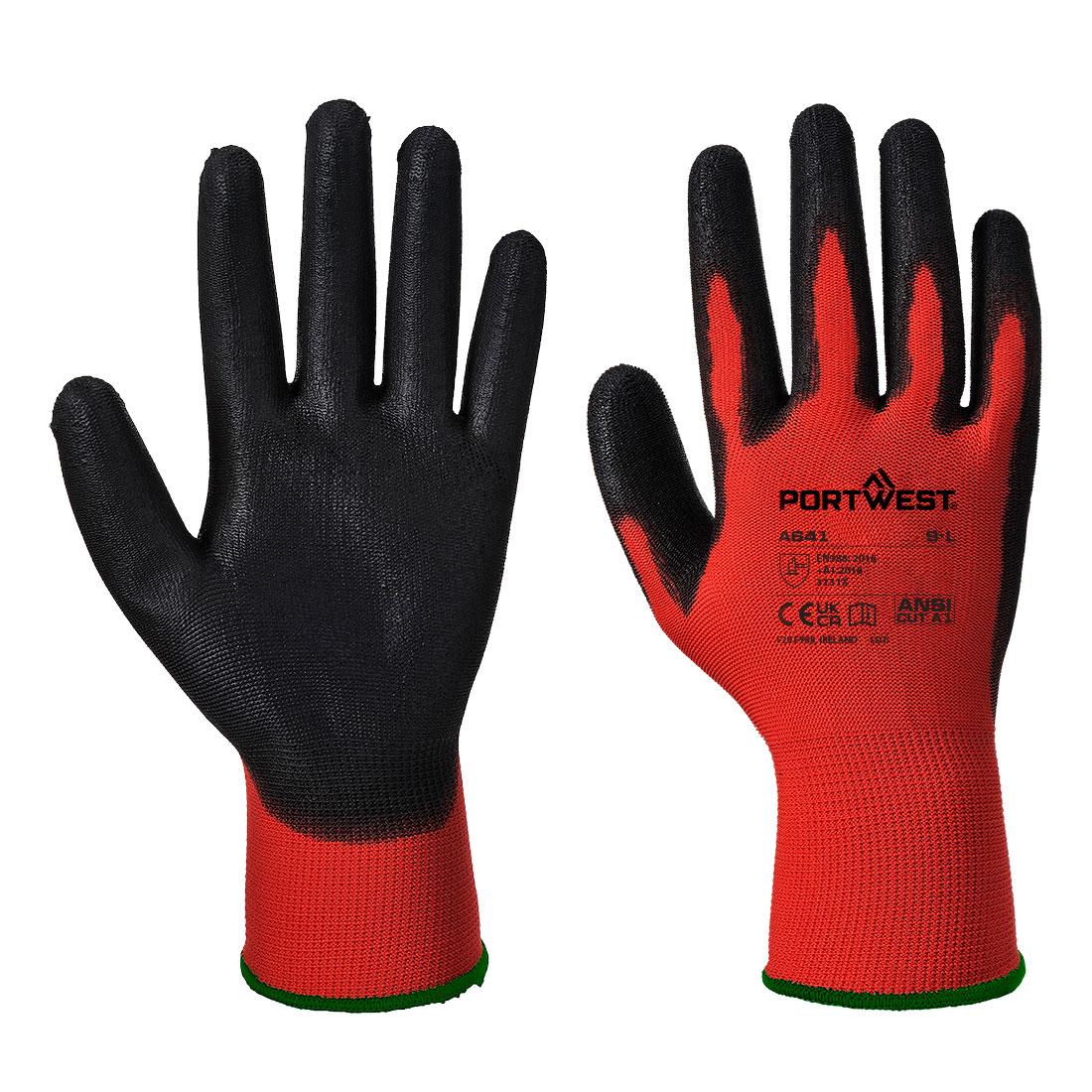 Grip 13 PU Glove - Red/Black