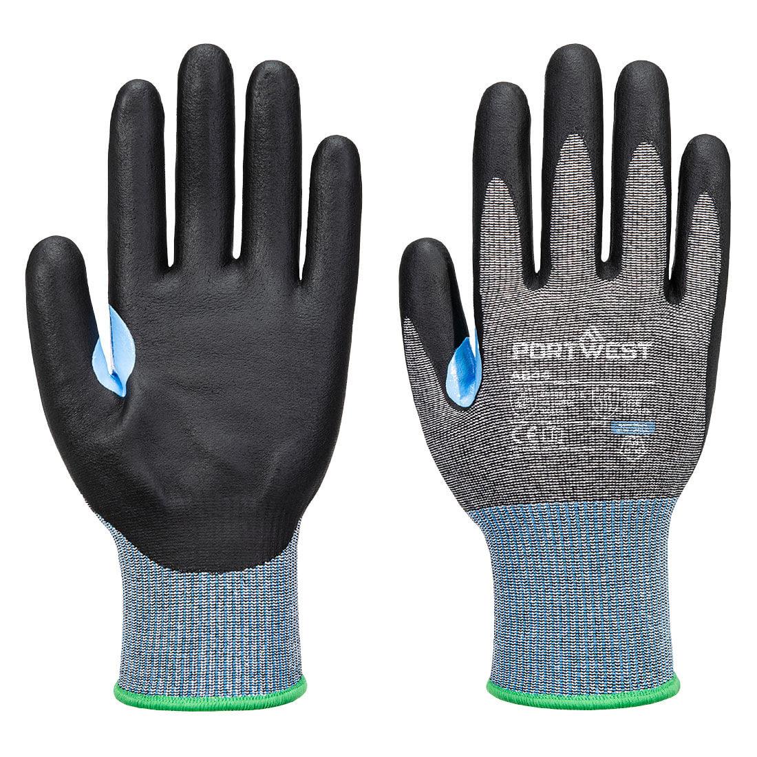 CS Cut D15 Nitrile Glove - Grey/Black