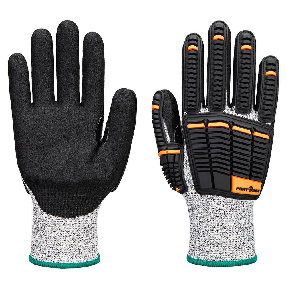 Impact C13 Nitrile foam Glove - Grey/Black