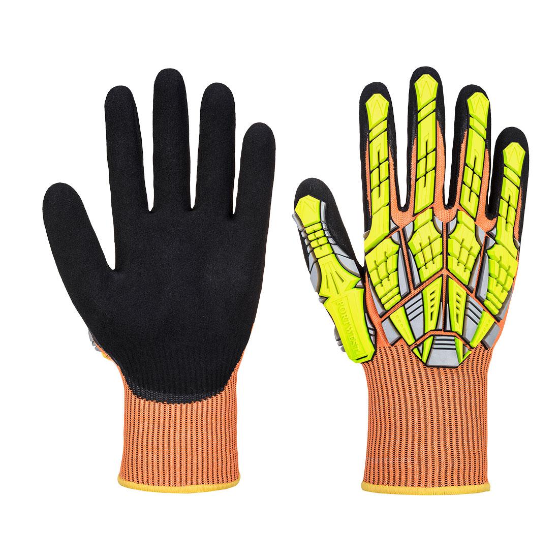 Impact E13 Nitrile Sandy Glove - Orange
