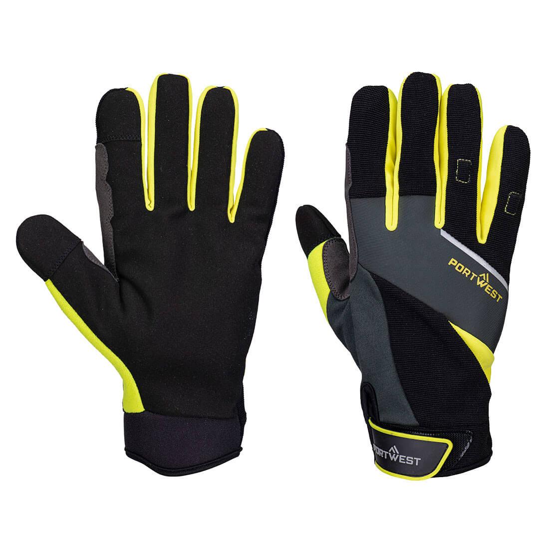 DX4 LR Cut Glove - Black/Yellow