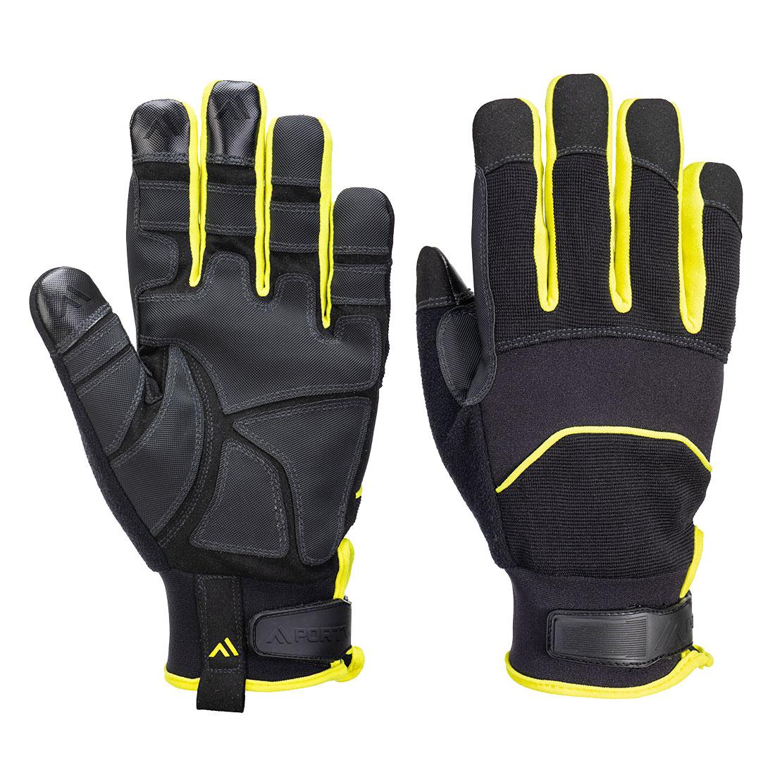 Needle Resistant Glove - Black/Yellow