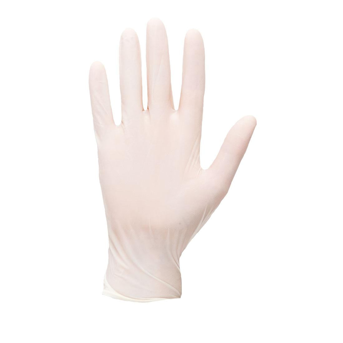 Powdered Latex Disposable Glove (Pk100) - White