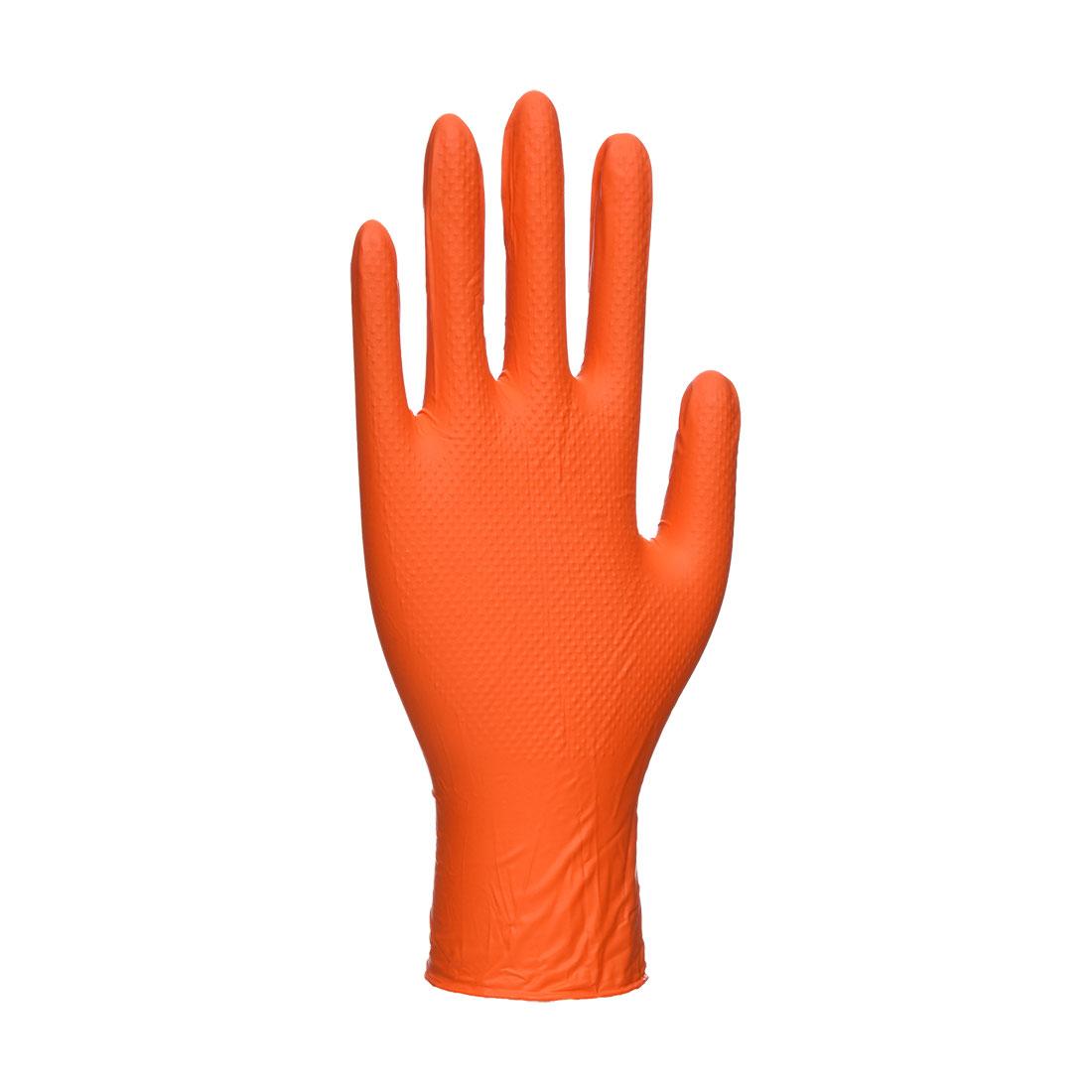 Orange HD Disposable Glove (Pk100) - Orange