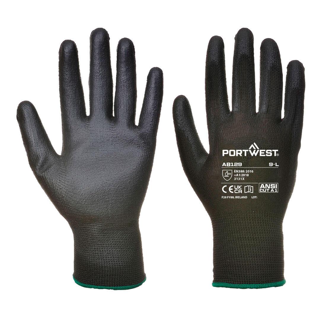 PU Palm Glove (288 Pairs) - Black