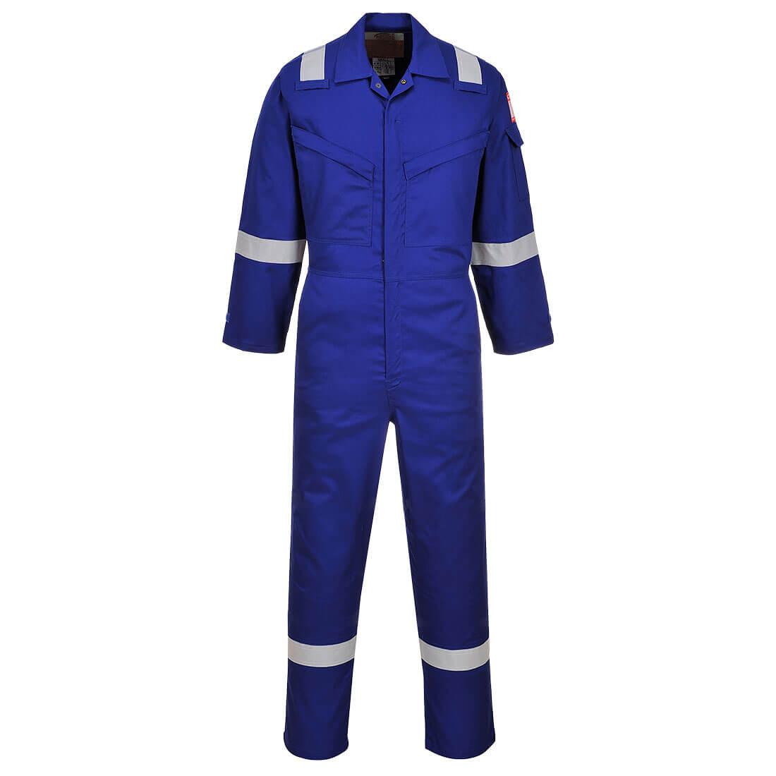 Araflame Silver Coverall - Royal Blue