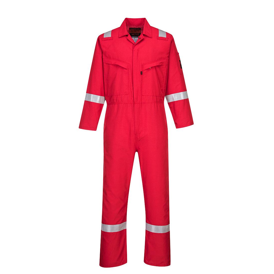 Araflame Silver Coverall - Red
